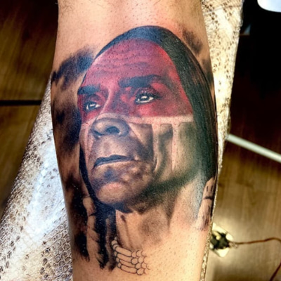 TATUAJE INDIO AMERICANO